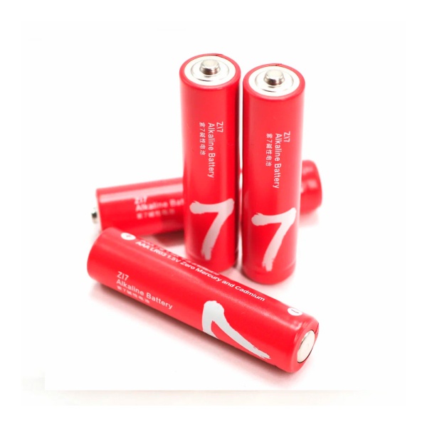 Батарейки алкалиновые ZMI Rainbow Zi7, AAA, 4 шт., красные